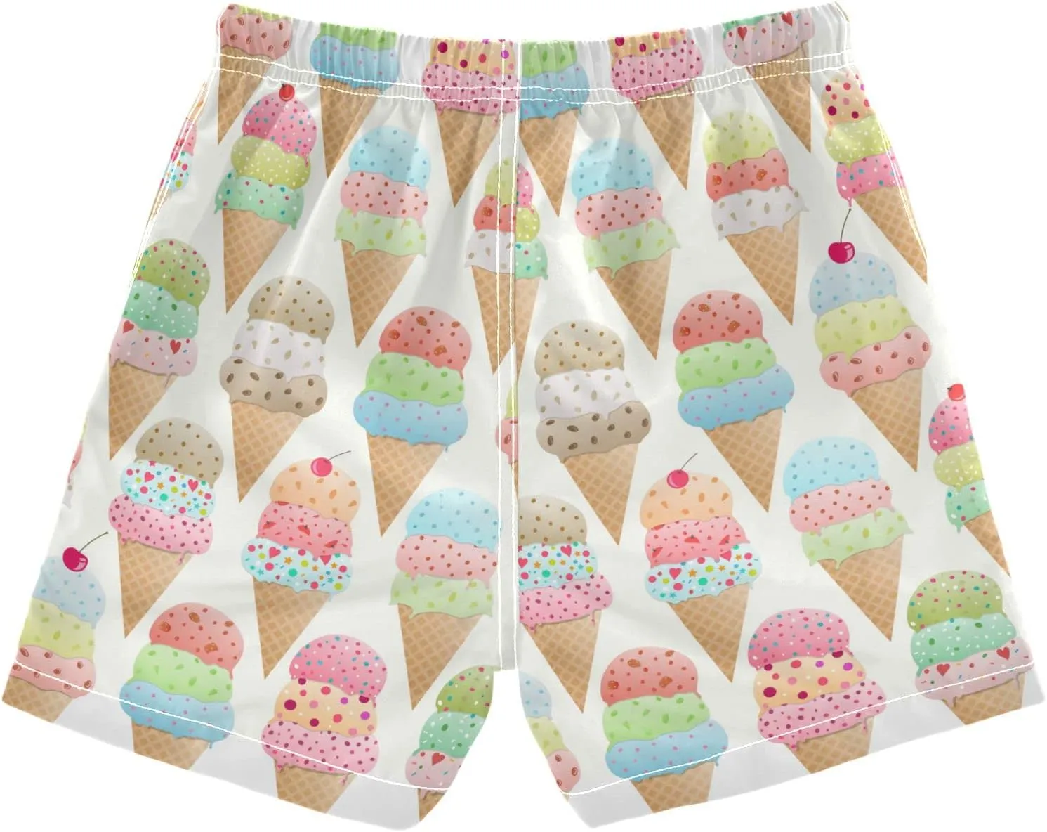 Aflyko Boys' Board Shorts Cute Toddler Swim Trunk Girls Beach Swimwear Bathing Suit