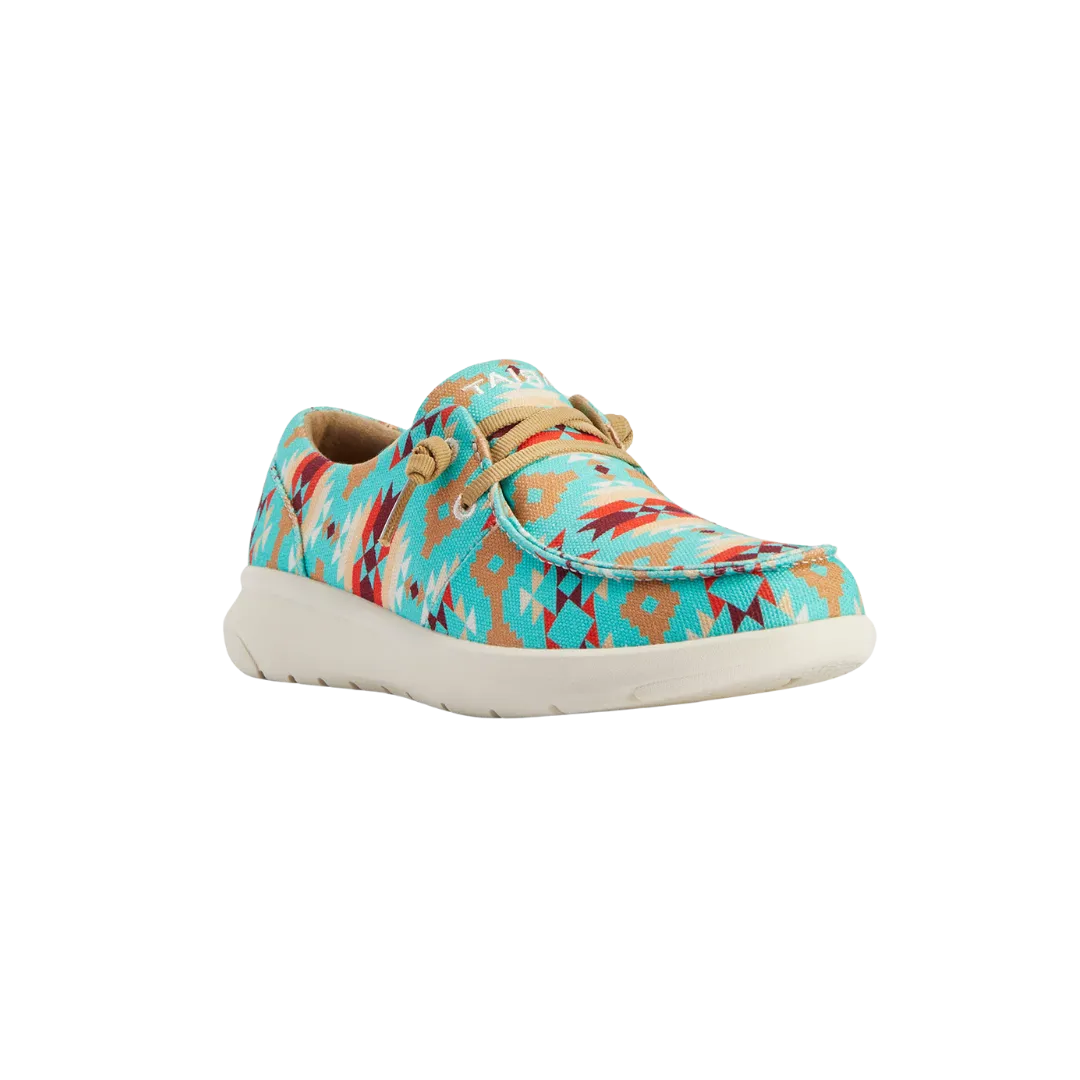 Ariat Women's Hilo Turquoise Saddle Blanket Slip On Shoes