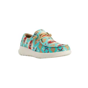Ariat Women's Hilo Turquoise Saddle Blanket Slip On Shoes