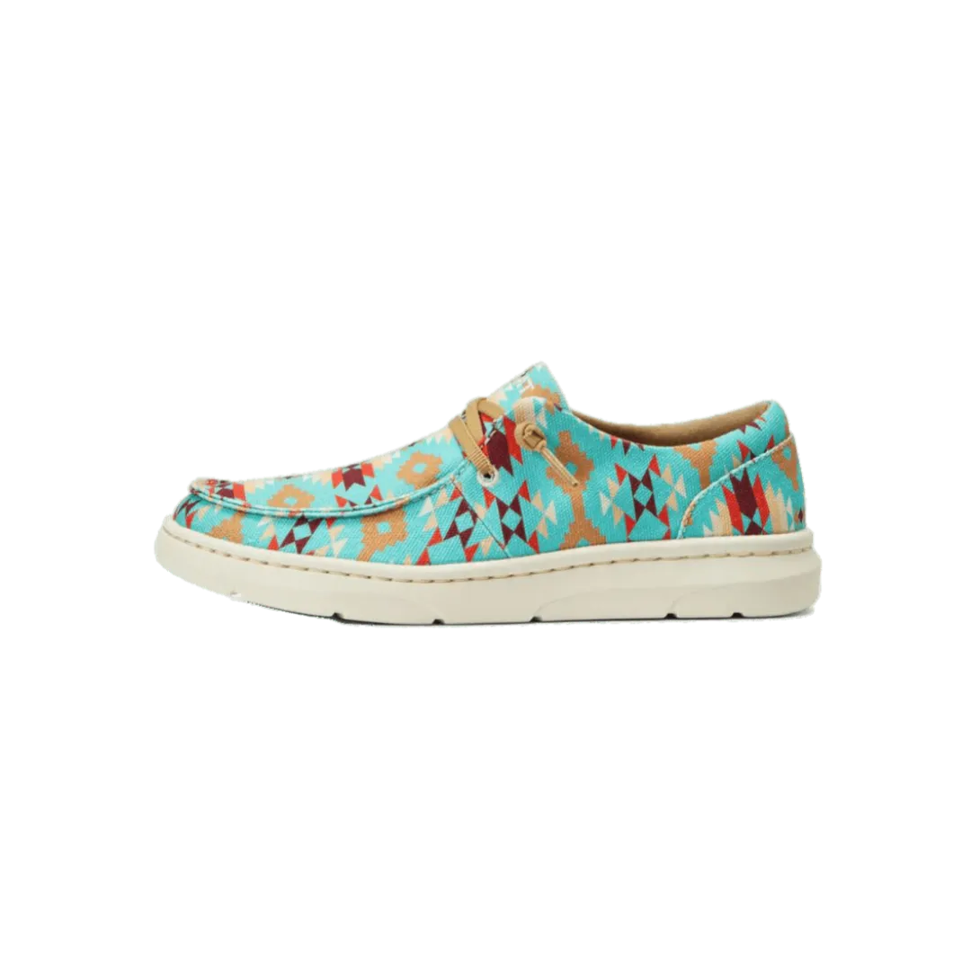 Ariat Women's Hilo Turquoise Saddle Blanket Slip On Shoes