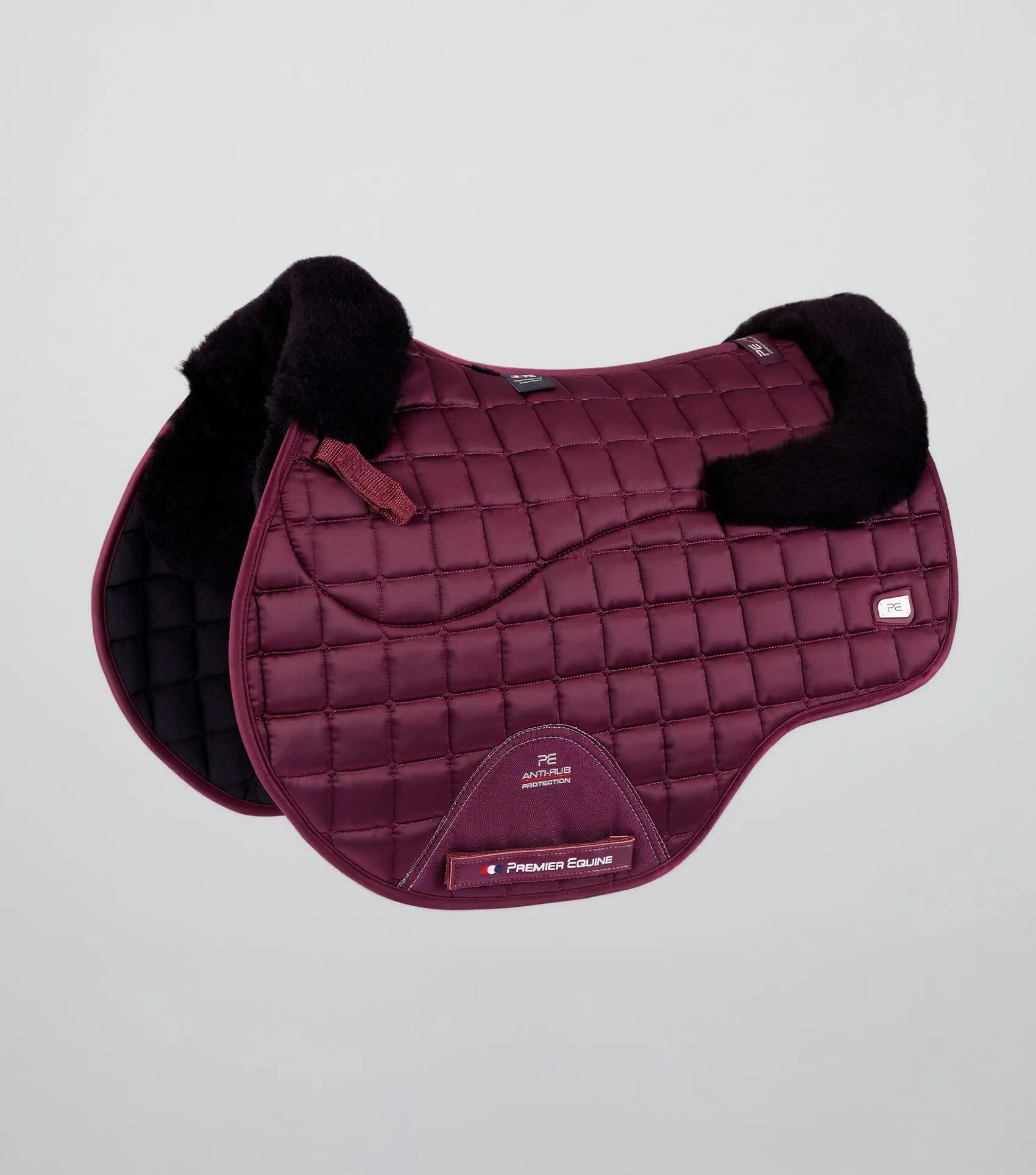 Atlantis CC Satin Wool GP/Jump Square Wine/Black Wool