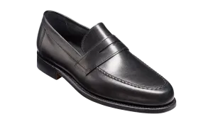 Barker Jevington Loafer Shoes - Black Calf - Ready To Deliver