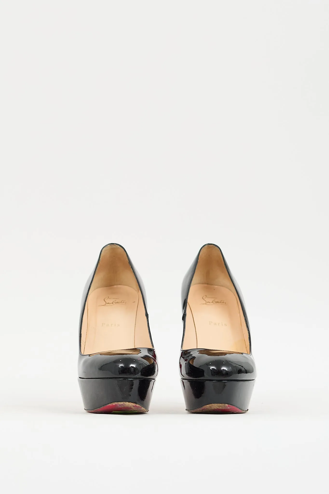 Black Patent Leather Bianca 120 Pump