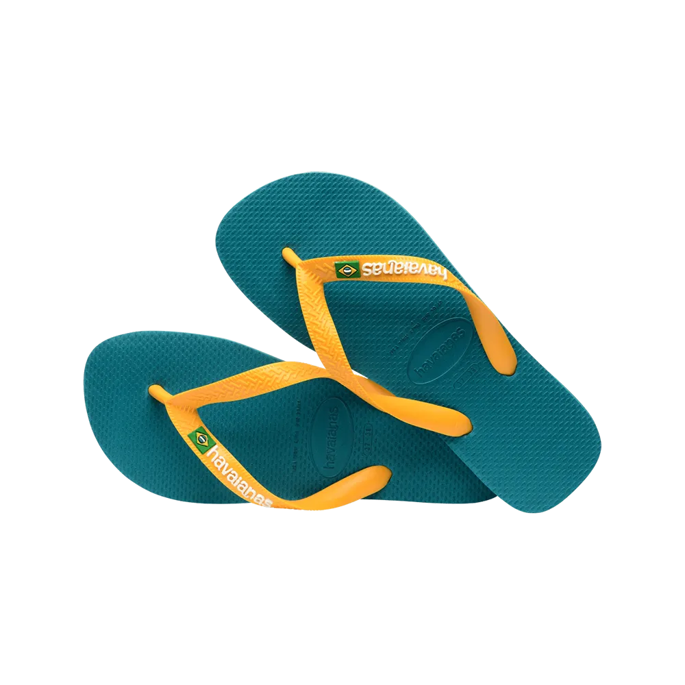 Brasil Logo Flip Flops