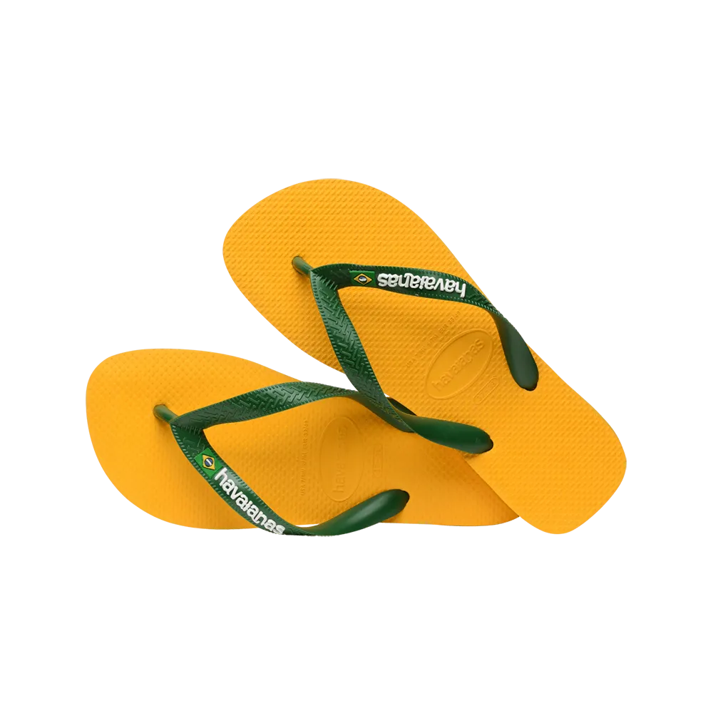 Brasil Logo Flip Flops