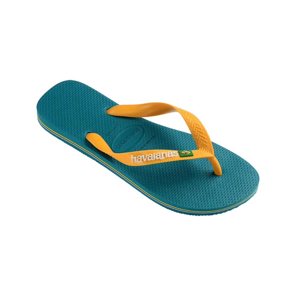 Brasil Logo Flip Flops