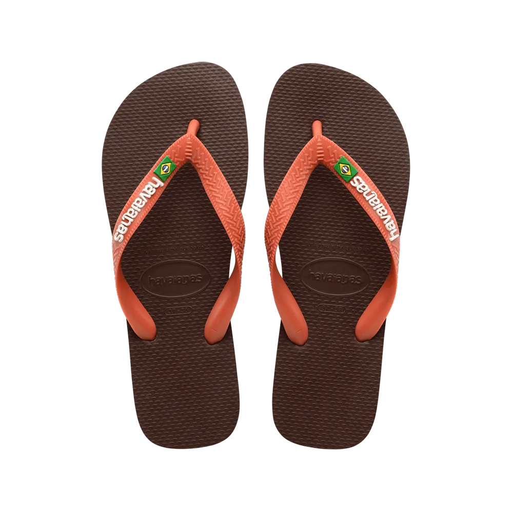 Brasil Logo Flip Flops