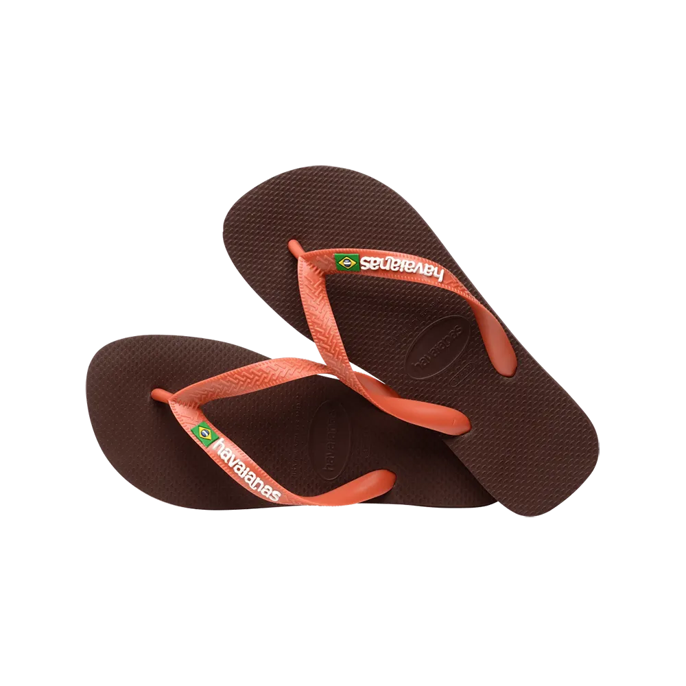 Brasil Logo Flip Flops