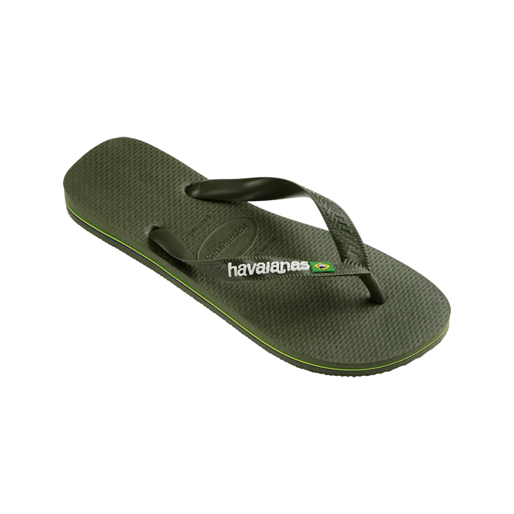 Brasil Logo Flip Flops