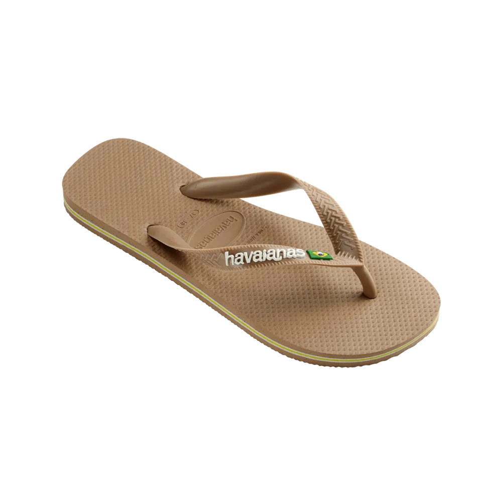 Brasil Logo Flip Flops