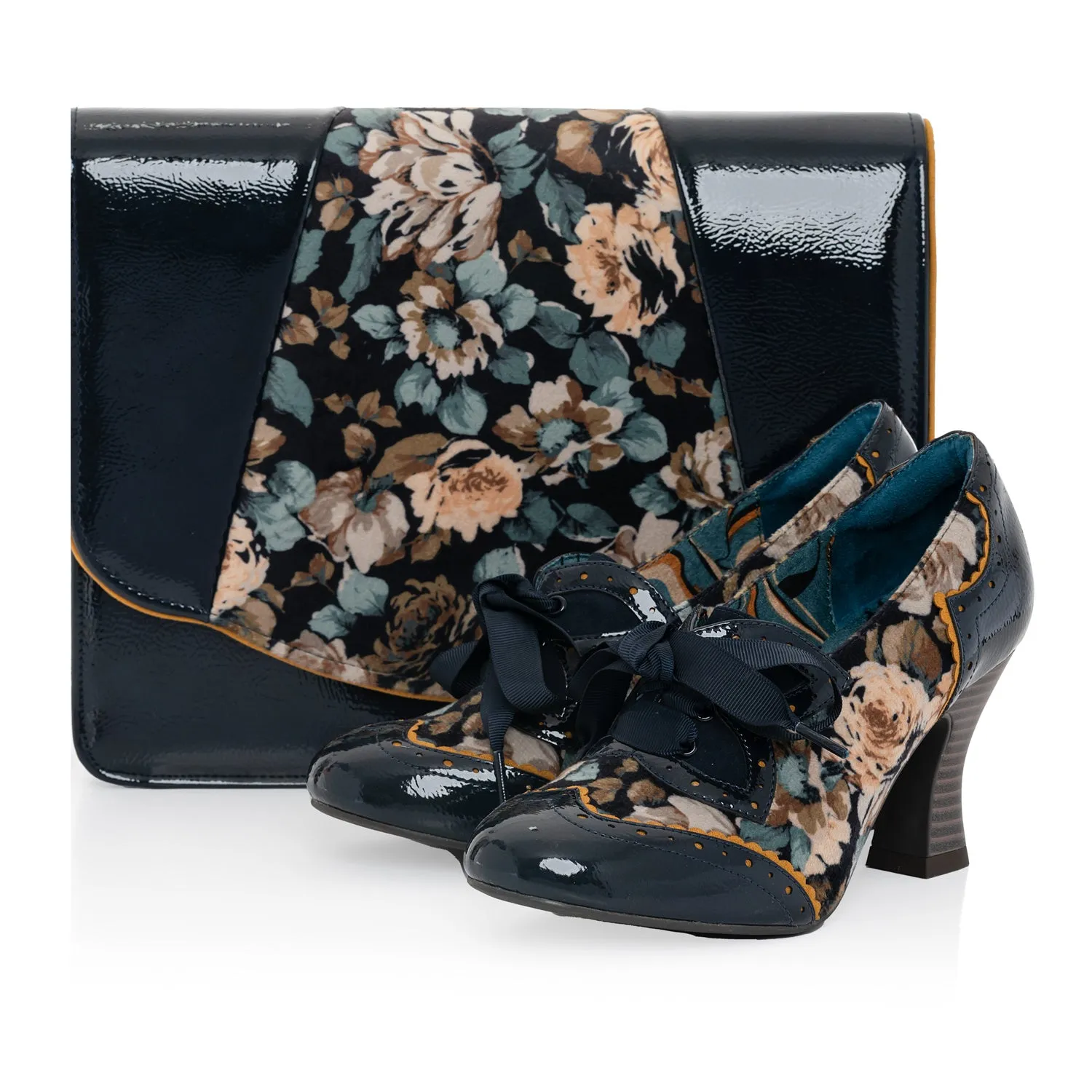 Daisy (Navy Floral)