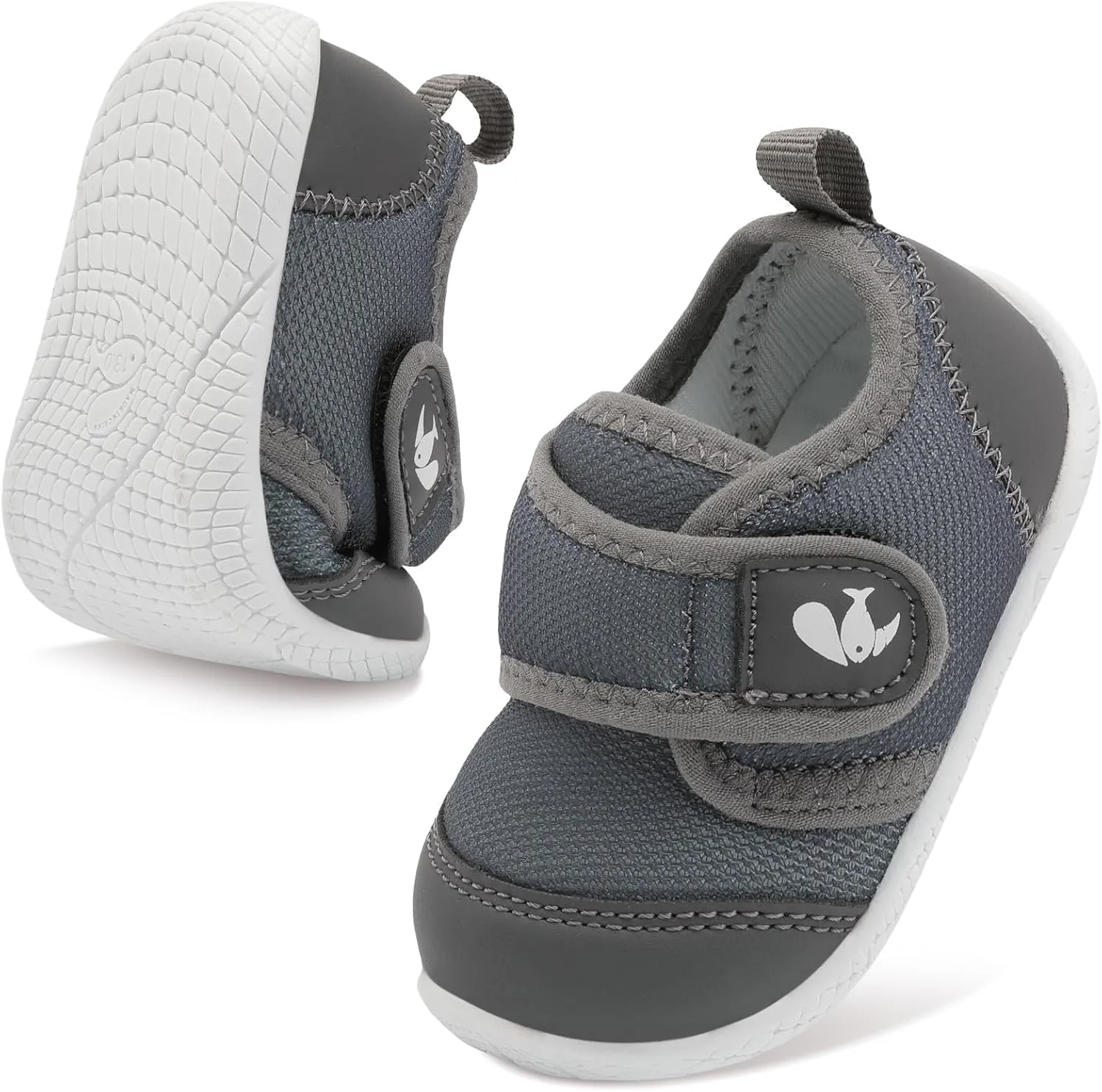 FEETCITY Toddler Shoes Girls Boys Barefoot Shoes Toddler Walking Shoes Kids Slip On Sneakers Breathable Tennis Shoes