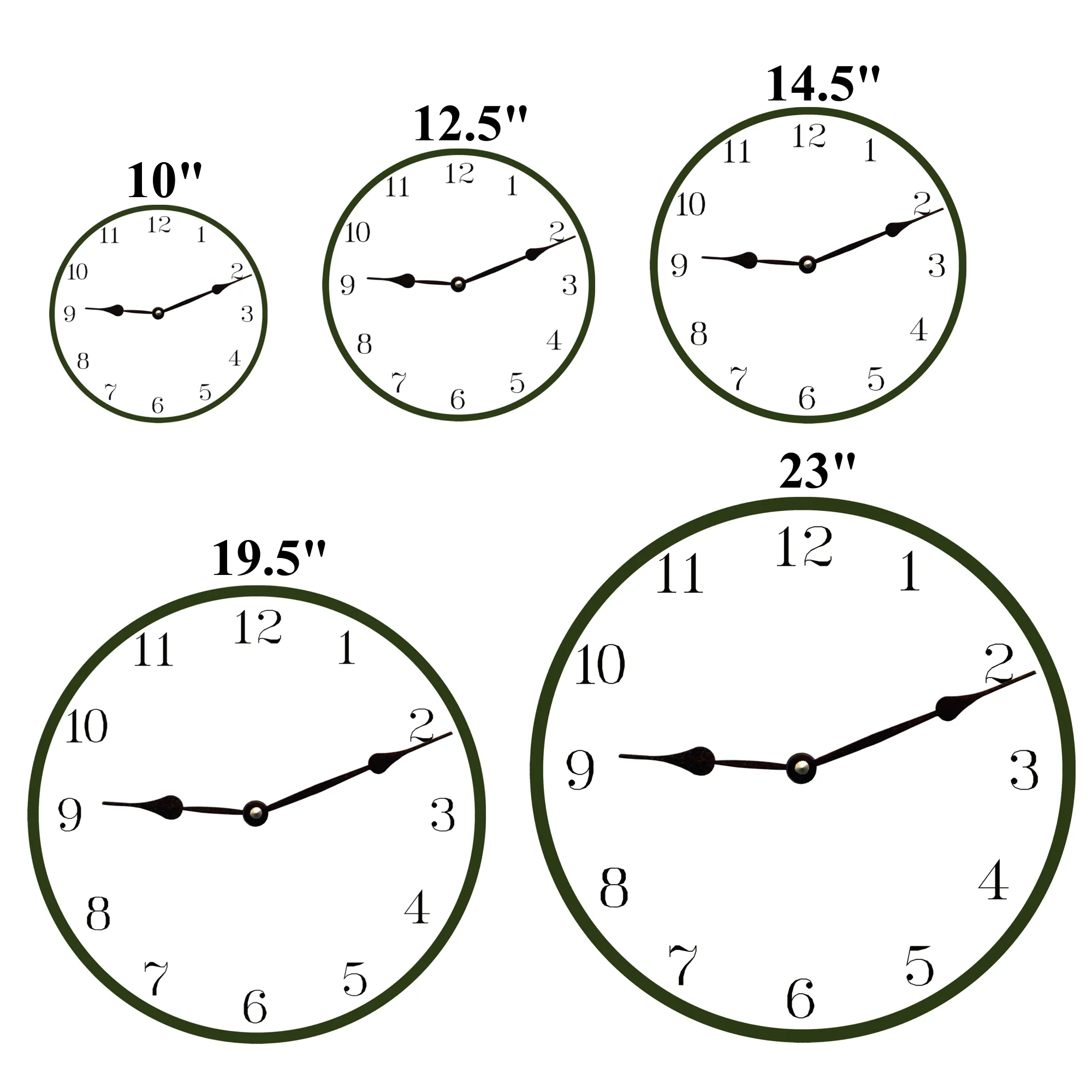 Flip Flop Beach Time Clock- Coastal Wall Clock