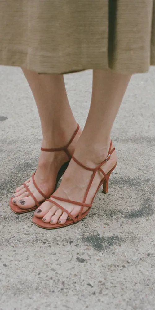 Irene Sandals Rust