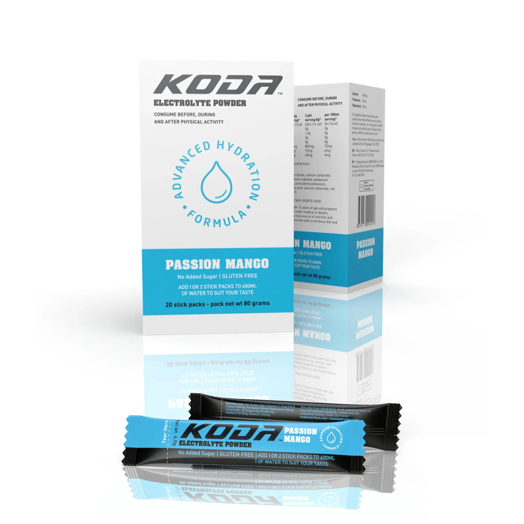 Koda Electrolyte Powder (20 Stick Pack)