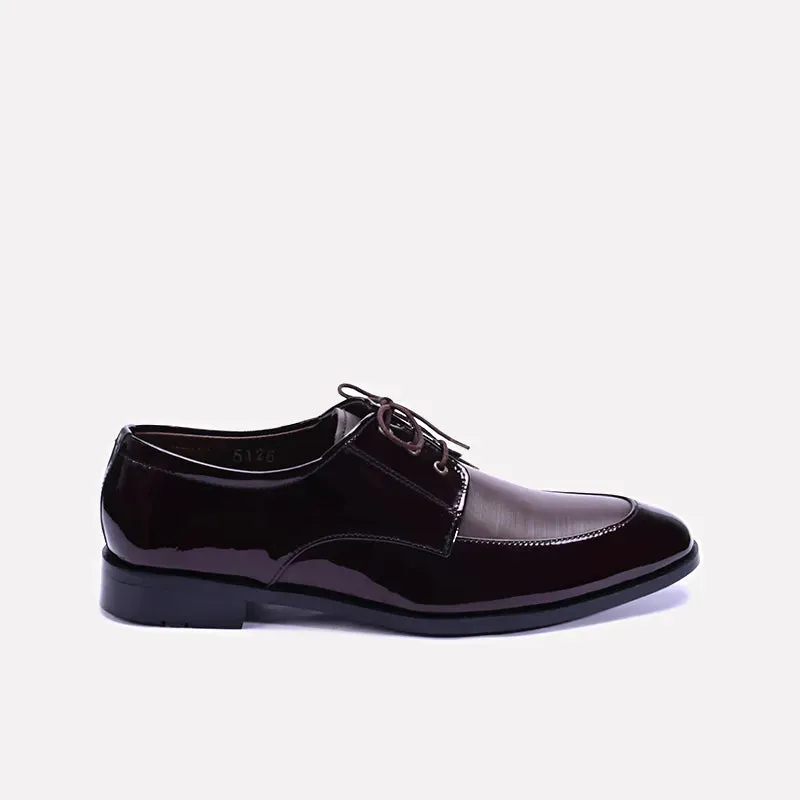 Maurice Maroon Oxford Dress Shoes 0110950