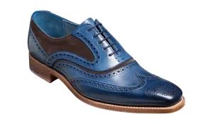 Mcclean - Navy Hand Painted / Choc Suede