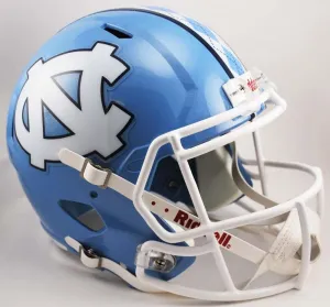 NCAA North Carolina Tar Heels Full Size Speed Replica Helmet, Blue, Medium