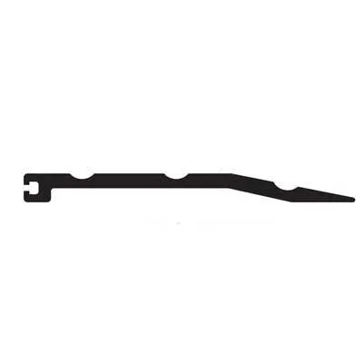 NGP 315 Half Saddle Threshold 3" Width, 1/4" Height, Mill Finish Aluminum