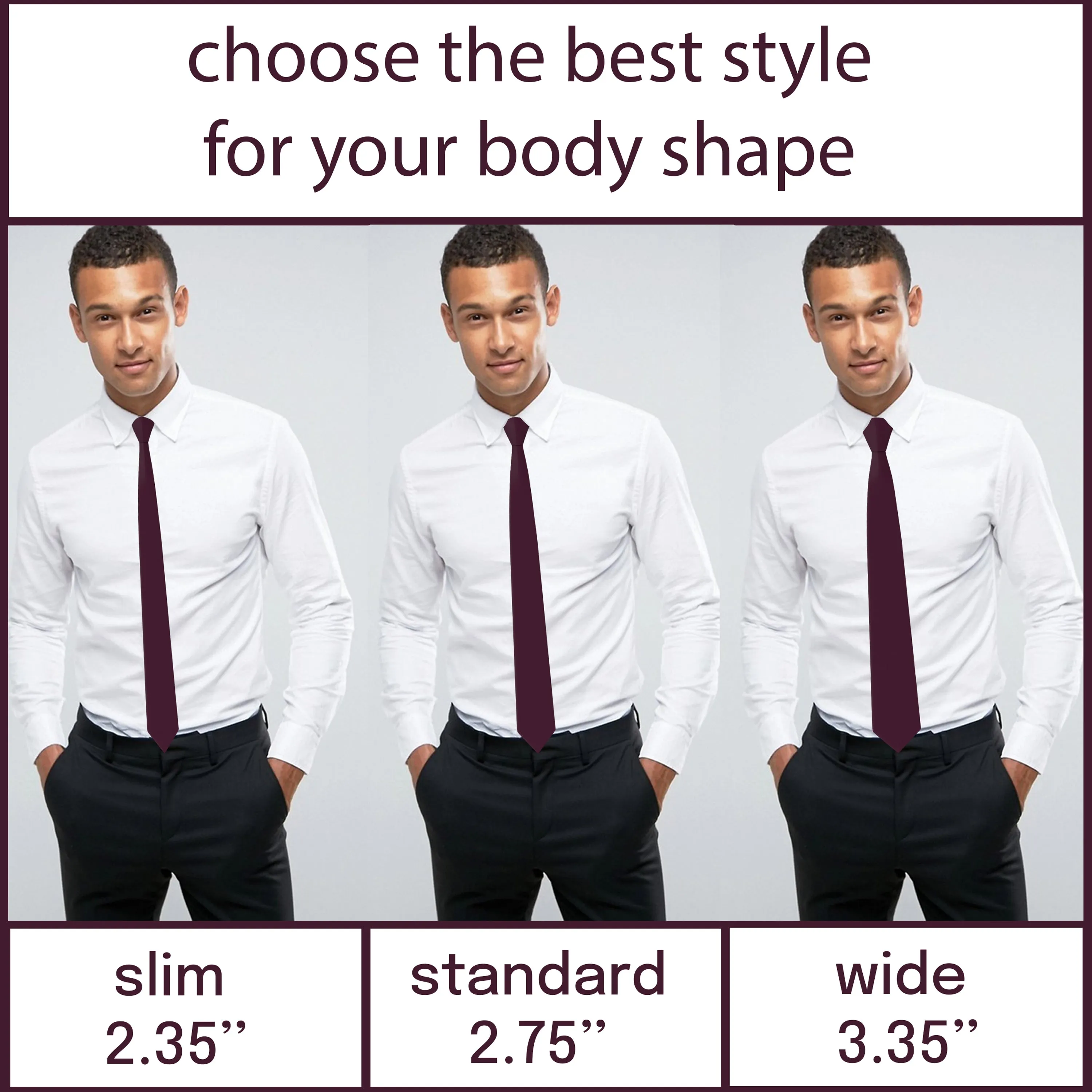 Oxford Maroon Red Necktie