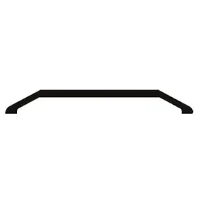 Pemko 175D Door Saddle Threshold - 4" Width, 1/2" Height, Dark Bronze Anodized Aluminum