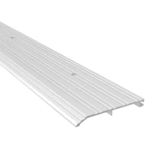 Pemko 256A Half Saddle Threshold - 6" Width, 1/2" Height, Mill Aluminum