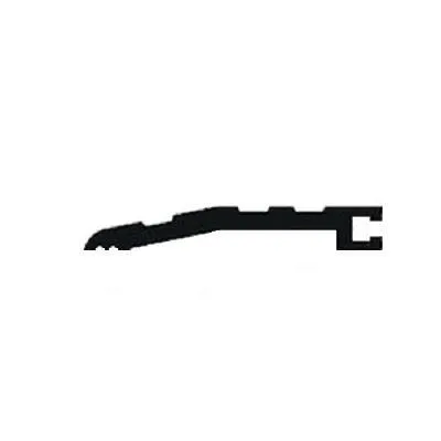 Pemko 278D Half Door Saddle - 1-11/16" Width, 1/4" Height, Dark Bronze Finish