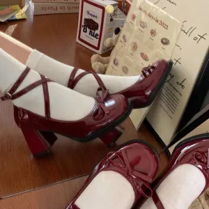 Ruby Red's Wishes       Goth  Shoes Dark Academia Kawaii Academia Y2K Cottagecore Coquette Fairycore Dollette Princesscore