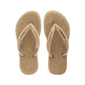 Slim Plush Flip Flops