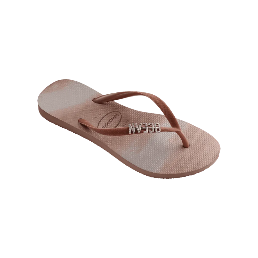 Swarovski Slim Atlantis Flip Flops