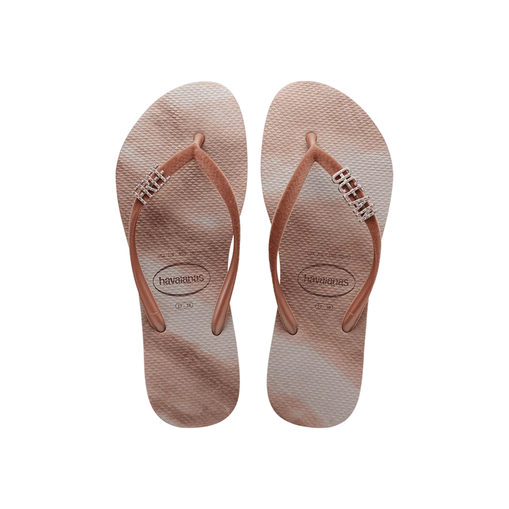 Swarovski Slim Atlantis Flip Flops