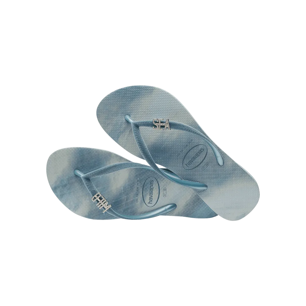 Swarovski Slim Atlantis Flip Flops