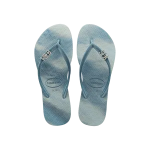Swarovski Slim Atlantis Flip Flops